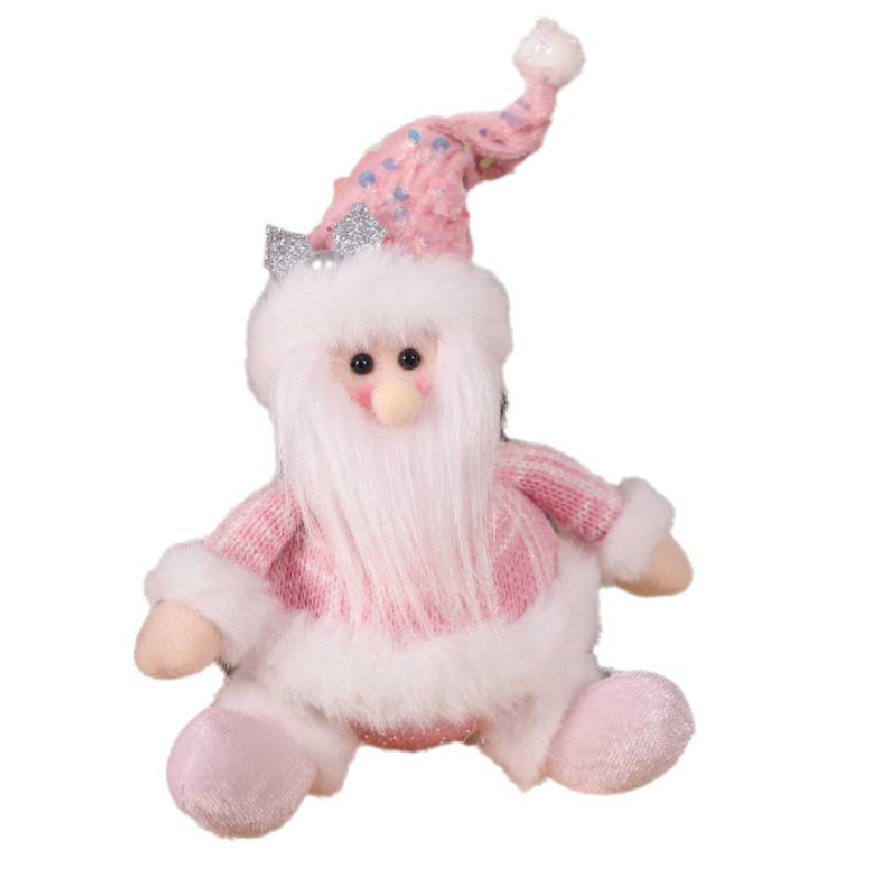 

Плюшевые игрушки Рождественский лось Санта-Клауса, мультяшная набивная кукла, подвеска-рюкзак, брелок Old