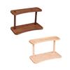 Desktop Organizer 2 Tier Practical Spice Rack for Office Dorm Countertop