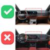 for Kia Sportage 2026 2027 (Without HUD) Car Dashboard Cover Dashmat Non‑Slip Protective Dash Mat Pad Auto Accessories