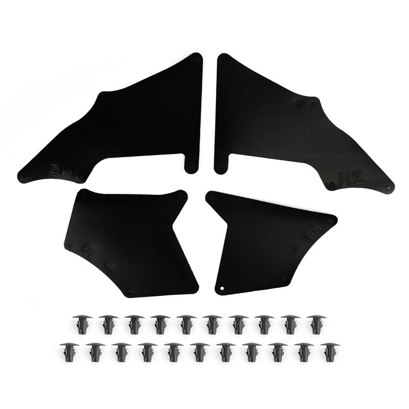 EVA Rubber Splash Guard Fender Liner Shield For Lexus GX460 For Toyota 4Runner FJ-Cruiser