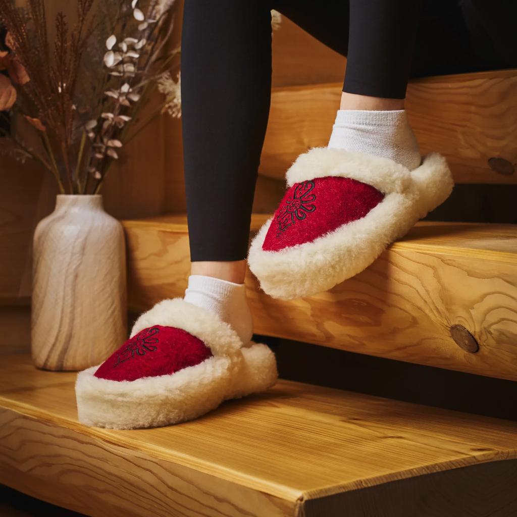 Women's fluffy home slippers. House slippers for women 37/38