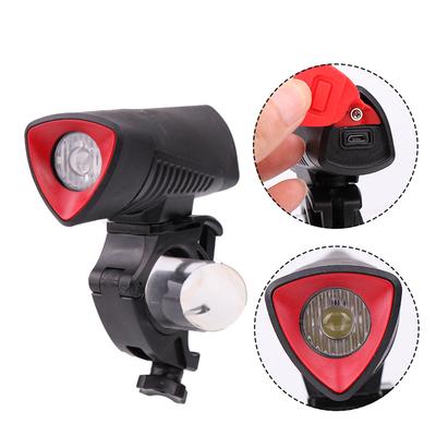 L2 LED USB Rechargeable Bike Front Light Cycling Bicycle Headlight Handlebar Bycicle Lamp with Built-in Battery