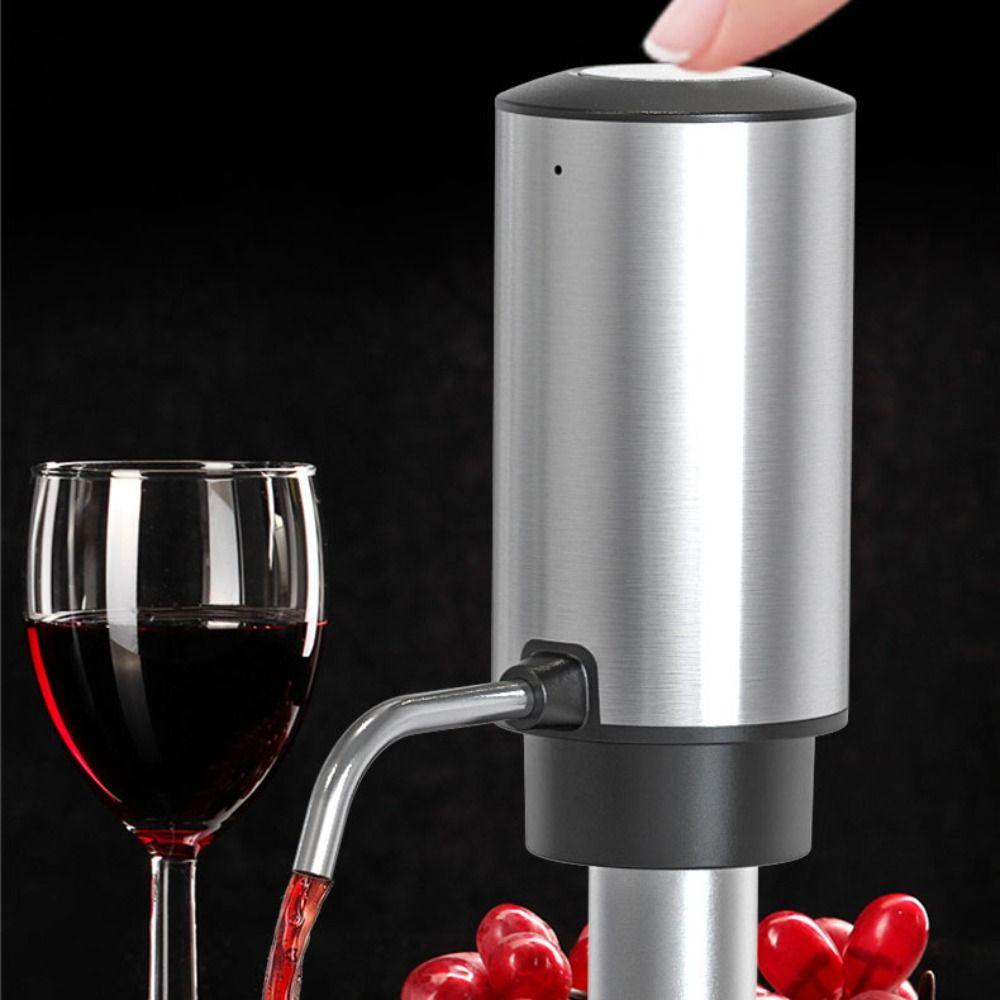 Automatic Electric Wine Opener Set Rechargeable Wine Dispenser Bar Tool Wine Aerator  Dinner Party