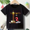 Excavator 13Y Children Tshirts Summer Boys Girls Birthday Casual Funny Tops Kids Comfortable Crew Neck Short Sleeve Tshirts
