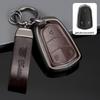 Genuine Leather Key Case for Cadillac XT5, CT5, XTS Key Fob - Unisex Design with Buckle
