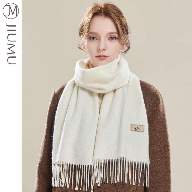 JIUMU Women's Cashmere-Blend Winter Scarf