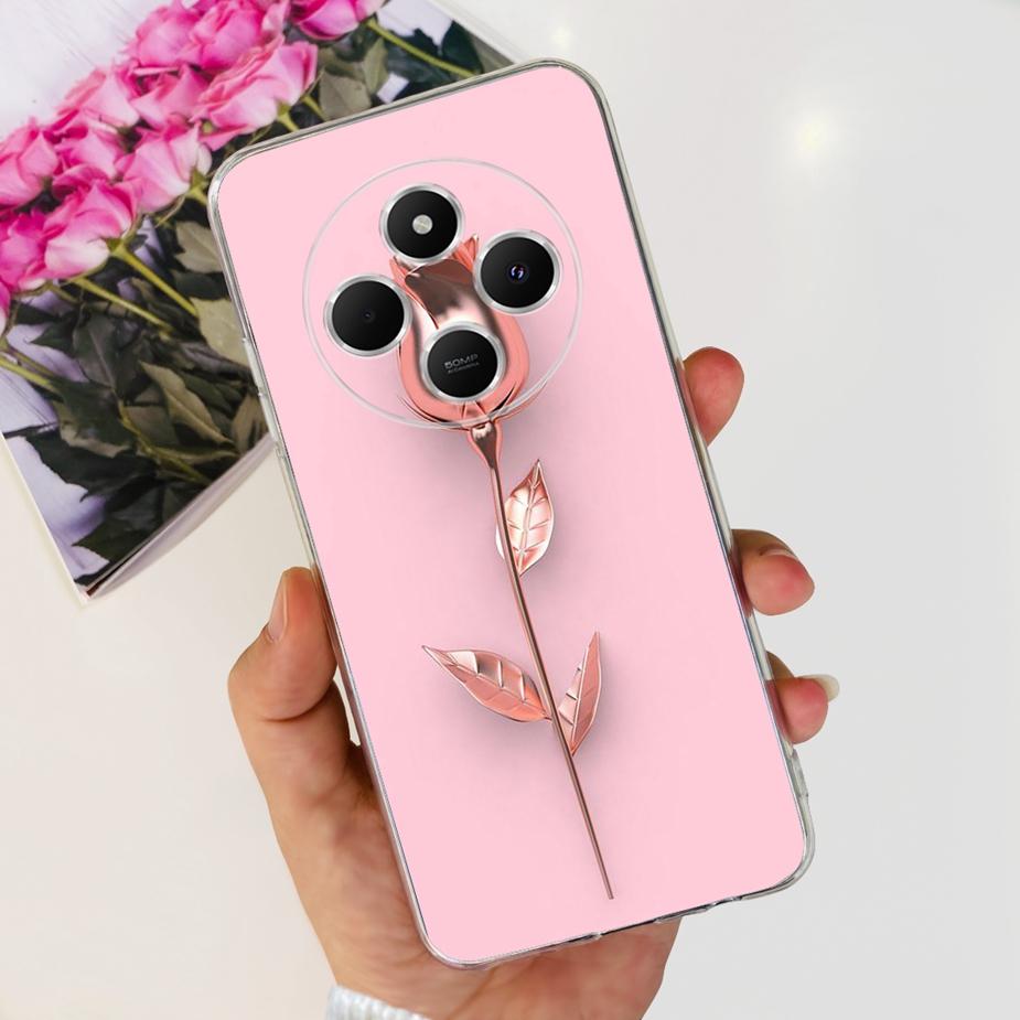 For Xiaomi Redmi 14C Case Poco C75 Cute Cat Cartoon Cover Soft Silicone Phone Case For Xiaomi Poco C75 Redmi 14C 14R Fundas Capa