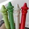 Santa Clause Pillar Candle Silicone Mold For Holiday Decoration Christmas Candle Silicone Mold for Making Candle Soap