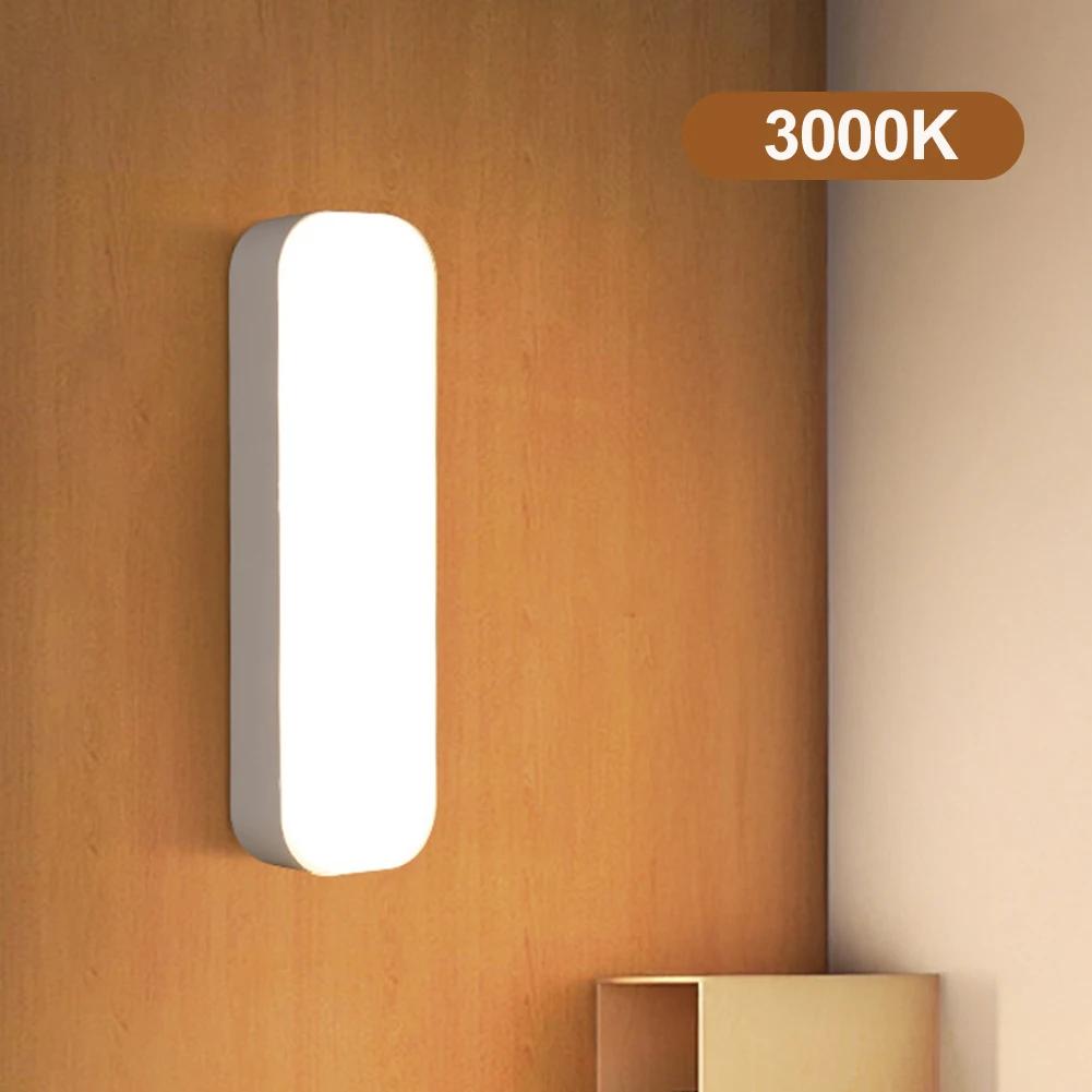USB Rechargeable Under Cabinet Lights Smart Motion Sensor LED Dimmable Night Light for Kitchen Closet Wardrobe Stairs Lighting