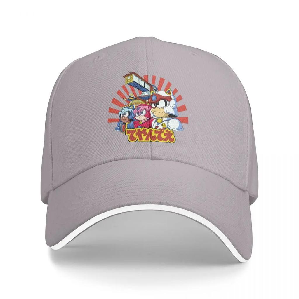 Baseball Caps Samurai Pizza Cats Vintage Graphic Men Women Casual Summer Caps