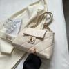 New popular small bag women's spring and autumn diamond chain temperament versatile underarm shoulder bag