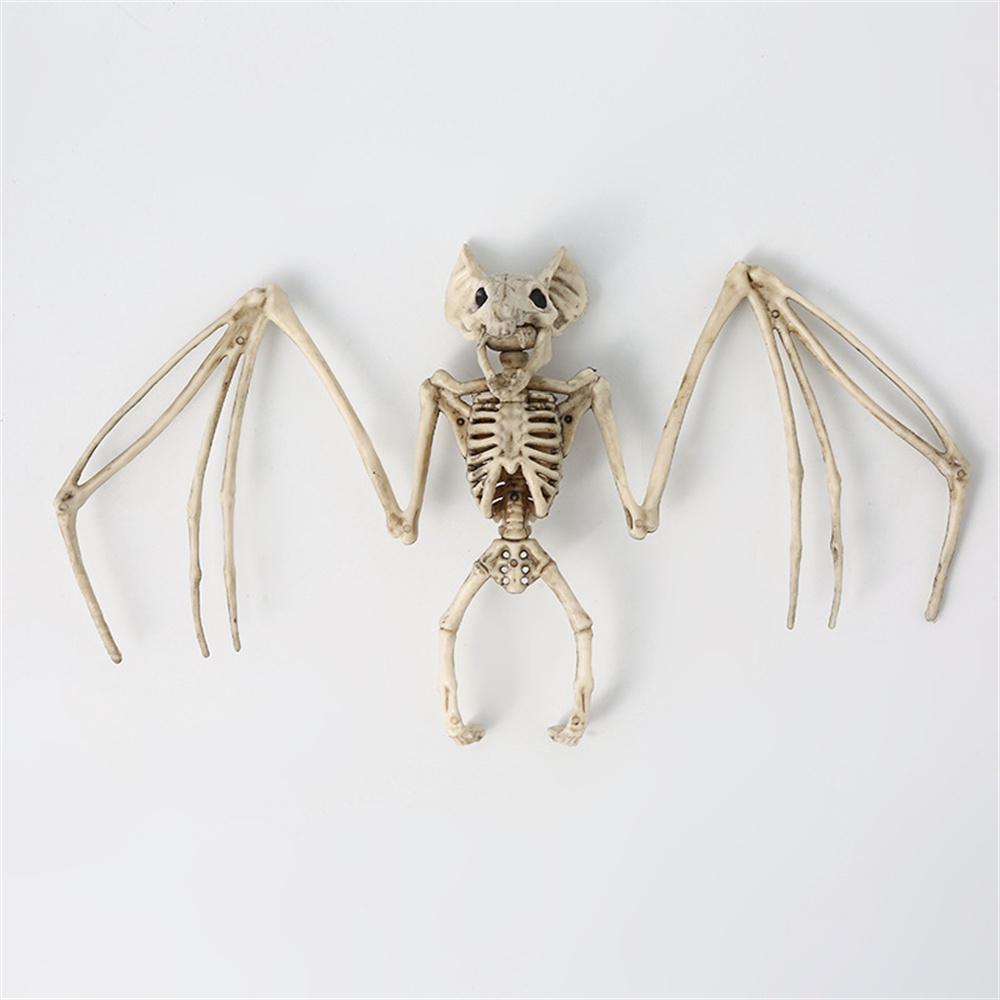 1~10PCS Halloween Horror Bats Skeleton Mouse Scorpion Lizard Bonez Skeleton Model Festival Decor Party Creepy Halloween Party