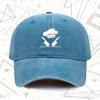pc Vintage Washed Chefs Hat and Knife Baseball Cap Solid Baseball Cap for Men and Women Suitable for All Seasons Ideal Gif