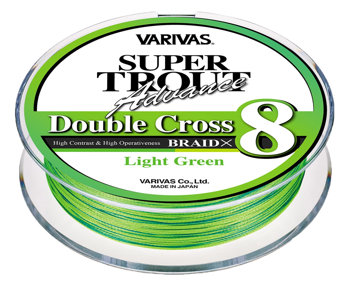 

VARIVAS Super Trout Advance Double Cross PE X8 Светло-зеленый 100м / 0.8 (11,4 фунта)