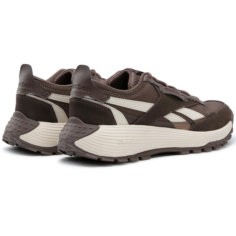 Reebok Low Top Running Shoes Unisex Brown Sneakers 100242435