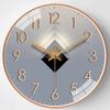 12-inch Modern Minimalist Silent Wall Clock for Living Room - Creative and Stylish Design