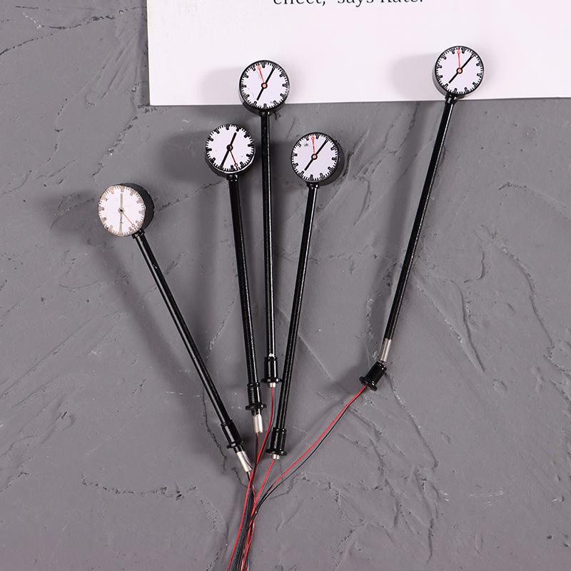 Miniature Led Lighting Model Railway Ho N Scale Lights Lit Platform Clock Lamp
