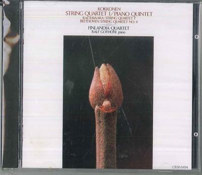 CD  - Kokkonen String Quartet No. 1 CE305494 EMI Japan Classical Used