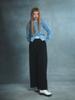 RENNESMIA Elastic Waist Wide Pants_Black
