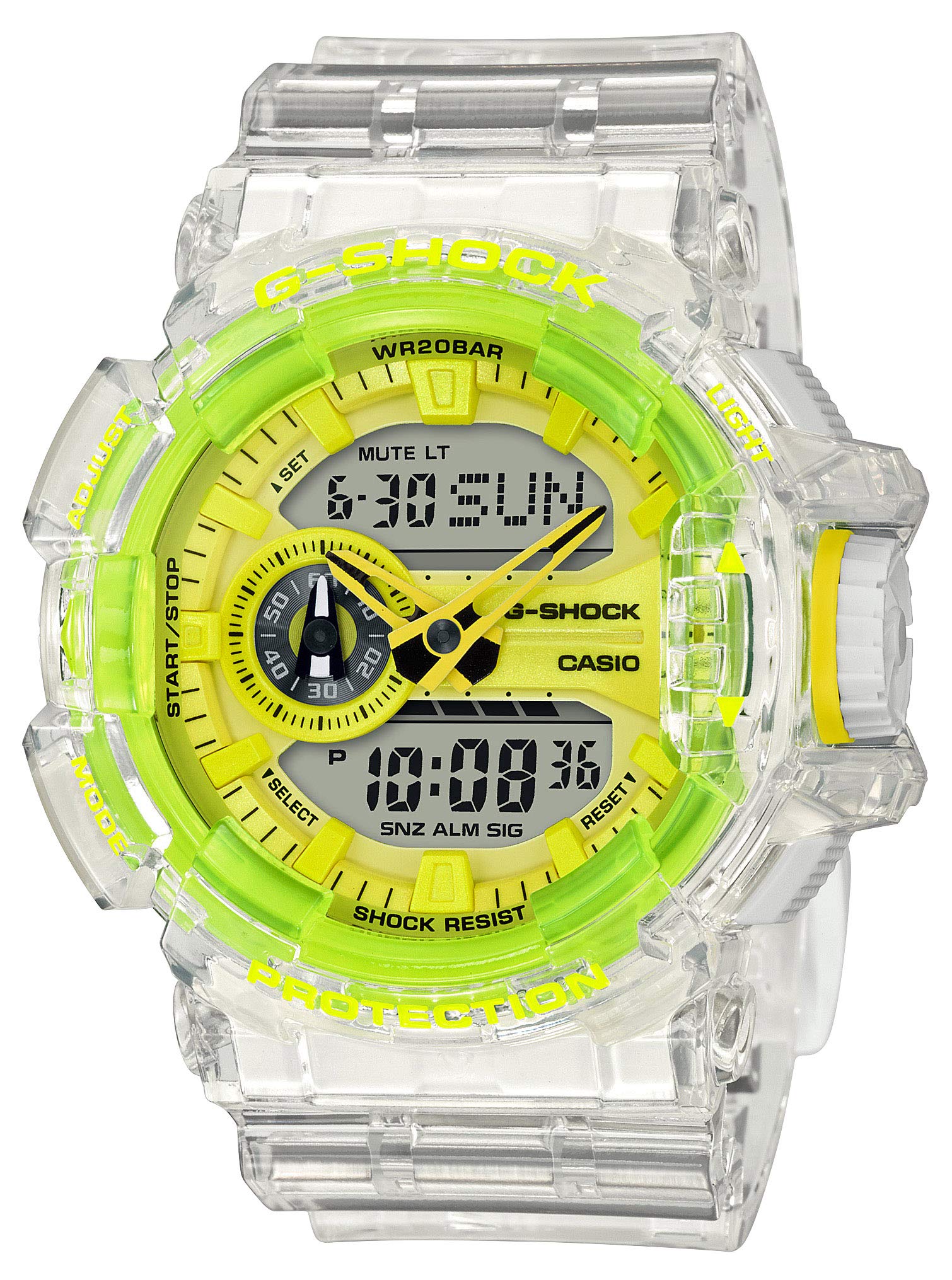 

Casio Прозрачные скелетоны G-Shock GA-400SK-1A9JF Мужские