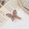 1 Stück Farbe Zufällig Neue Entenschnabelspange Schmetterling Legierung Haarspange Süßes Kinder Mädchen Haaraccessoire Haarspange Seitenclip