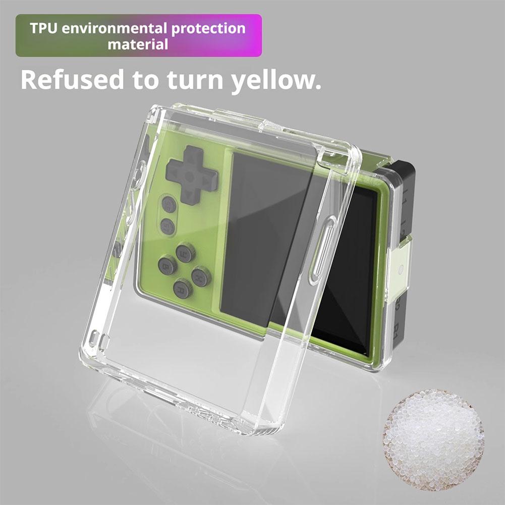 TPU Palm Case Protective Case For GKD Pixle 2 High Console Anti-drop Game Transparency Cover Pr C4J5