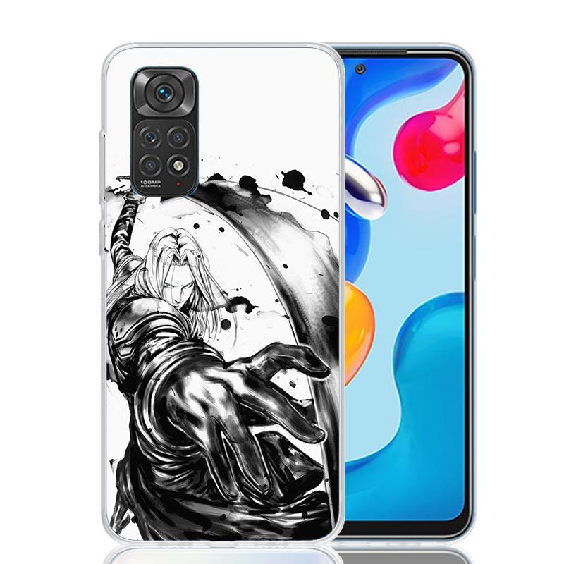 Anime FINAL FANTASY 7 BloodyBeni Phone Case For Xiaomi Redmi Note 15 14 13 12S 12 Pro Plus 11S 11E 11 11T 10S 10 Art Soft Patter