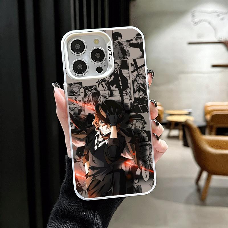 Bungo Stray Dogs Manga Soft Phone Case for iPhone 15 16 17 Pro Max 17Air 16E 14 Plus 13 12 Mini Shockproof Cover Back Shell