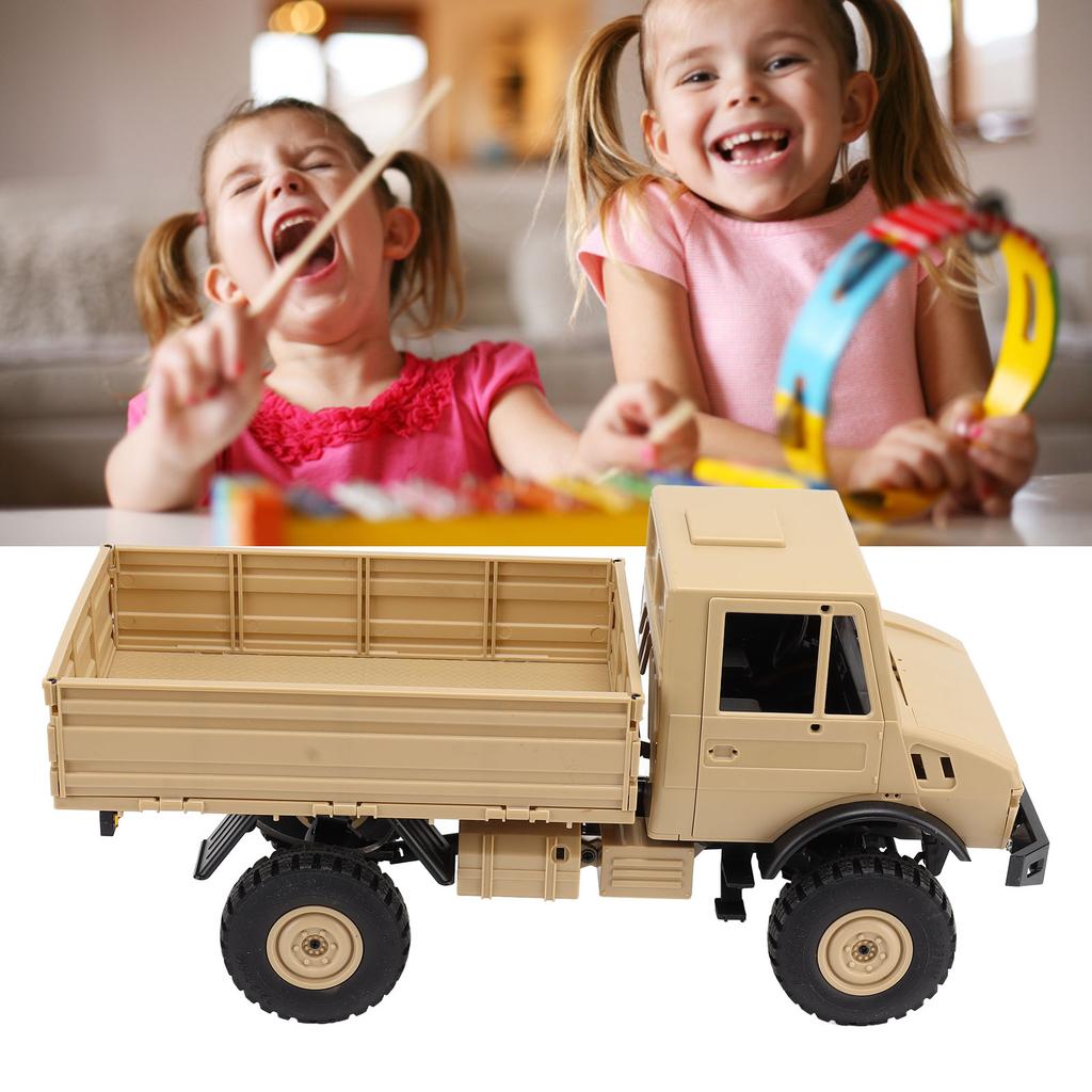 1:12 Full Scale RC Truck 2.4G Remote Control RC Climbing Car 4 Wheel Drive Off Road RC Car with Lamp Set for Kids