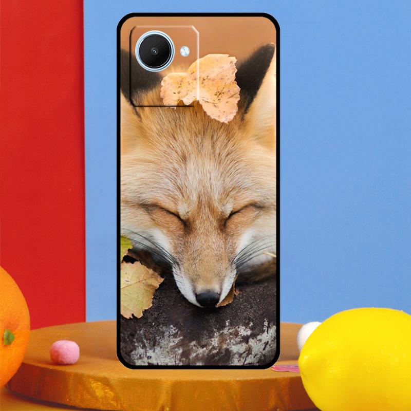Cute Fox In Autumn For Realme 15 Pro 10 11 12 13 14 Pro Plus GT6 GT7 C61 C67 C63 C71 C55 C51 C65 C53 C75 Case