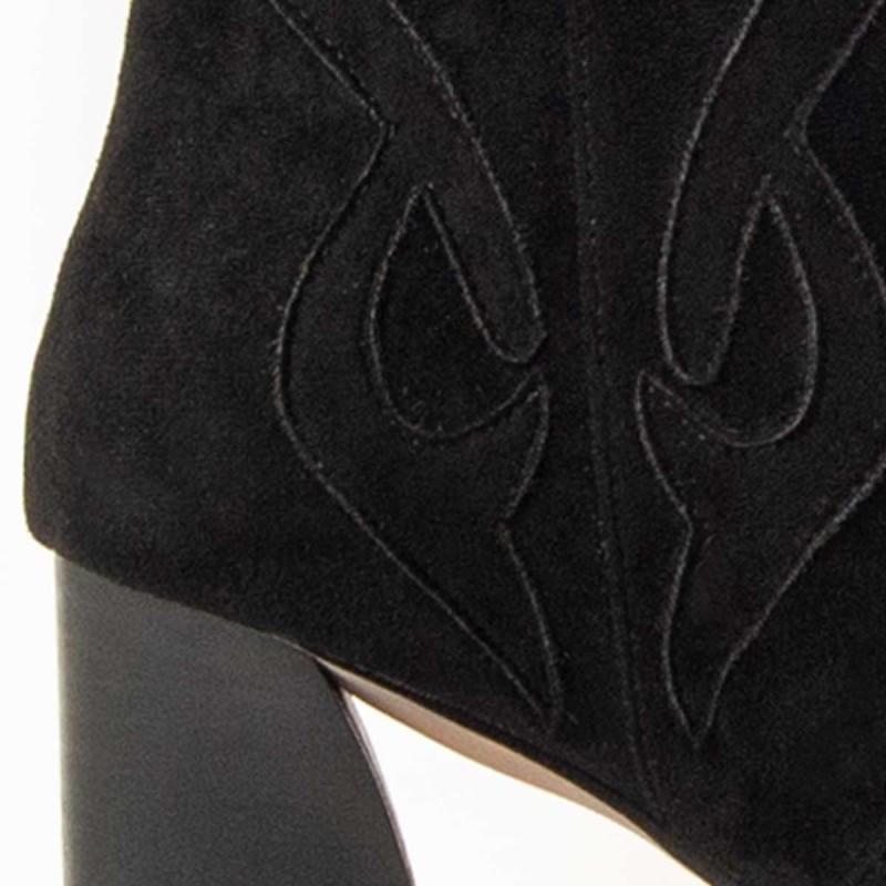 Botín De Tacón Para Mujer.  Montevita  Cacera  96621