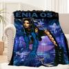 Singer Warm Soft Plush Nap Blankets Sofa k-Kenia for Living Room  p-pink Office Bedroom Home A-aura Travel Kid Gift Os Flannel
