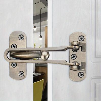 1 Stück Versicherungs-Türriegel Zuhause Einbruchschutz Zimmertür Riegel Türschnalle Schloss Kette Sicherheit Schlafzimmer Hotel Anti-Blockier-Schnalle