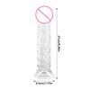 Realistic Jelly Shaped Masturbation Rods Made Of Food Grade Transparent Silicone For Adult Pleasure