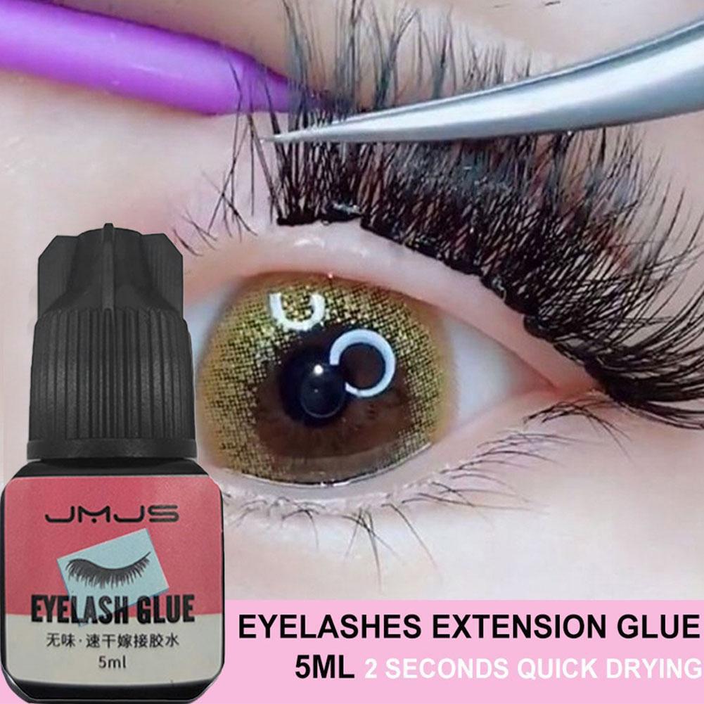 5ml Extra Starke Wimpern Kleber Verlängerung Niedrigen Geruch 1 Lash Kleber Kleber Für Falsche Wasserdichte Auge R5S7