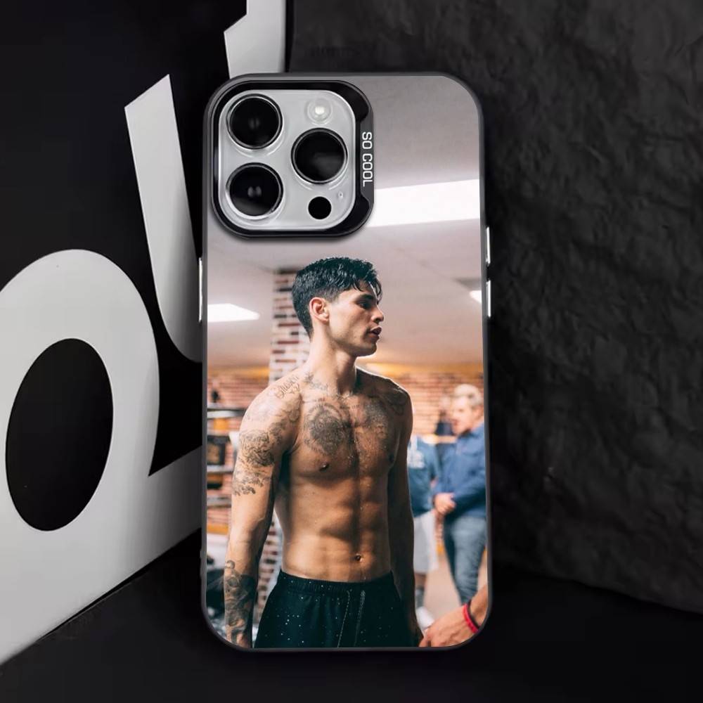 Ryan Garcia   Phone Case For iPhone 17,16,15,14,13,12,11 Plus,Pro Max,XS,Colored Silver Plated Inside Cover