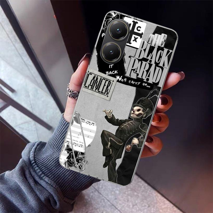 My Chemical Romance MCR Phone Case For Xiaomi Poco X5 X6 X7 Pro F7 Ultra M7 Redmi 15C 15 13C 13 12C 12 10 10C 10A 9 9C 9T 9A Cov