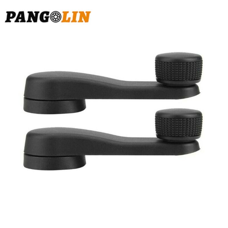 1H0837581D 2pcs Car Window Winder Crank Handle For T4 Transporter MK3 MK4 Camper Polo Hatchback Car Interior Accessories