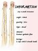 2Pcs Long Braid Hairpiece Clip In Hair Extensions