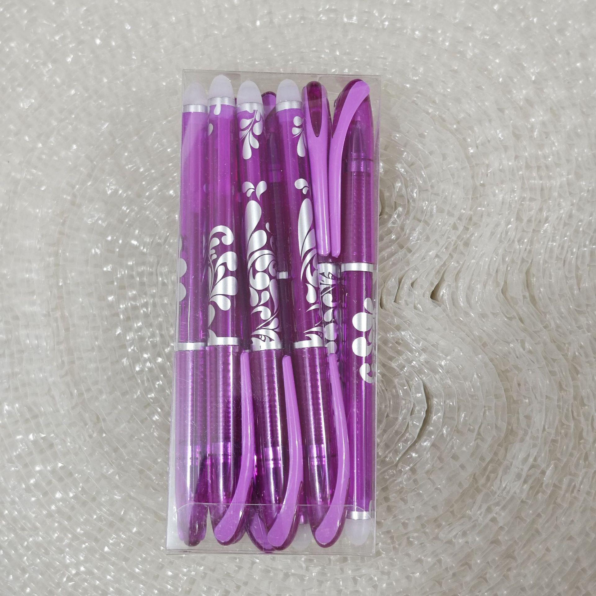 Синие термоисчезающие гелевые ручки, 0,5 мм, набор из 12 штук 0.5mm