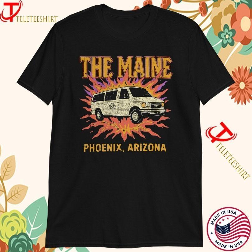 The Maine Phoenix Arizona Bandshirtday Black T-shirts L77 XXL