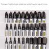 10PCS 1/4 Screwdriver Bit Set Impact Drill Batch Head Torx Hexagonal Cross Head Magnetic Tamper Proof Screwdriver Bits