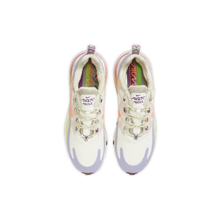 (WMNS) Nike Air Max 270 React 'Sail Orange Frost' Women's DC3276-101