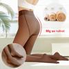 Women Winter Warm Leggings Translucent Pantyhose Fleece Tights Ladies Thermal Wool Sock Pants Elastic Sexy High Waist Stockings