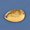 20Pcs Fishing Spinner Blades Metal Waterdrops Shape Spoons Plaice For Tackle Craft Bait Tool Lure Diy Hard Bait Accessories
