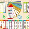 Montessori Phonics Teaching Assistants - 60 Word Index Card Sets for English Vocabulary Enhancement