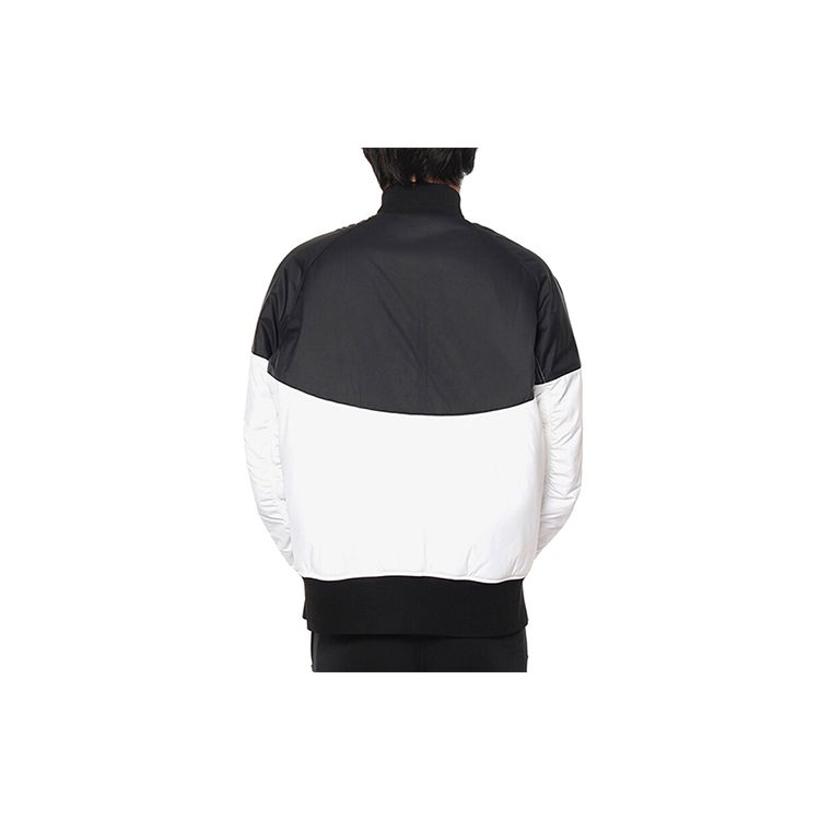 Nike Stand Collar Windproof Warm Reversible Cotton Jacket Men Jacket Black CV1631-011