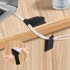 60pcs Cable Ties Adjustable Wire Management Protector Desk Wire Winder Adhesive Cord Rope Holders Easy To Use