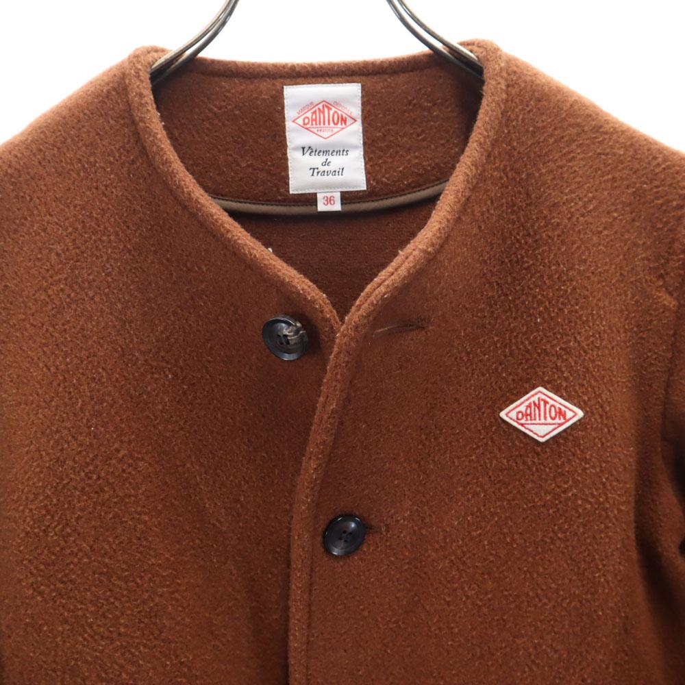Danton Wool blend Made in Japan No color jacket 36 Brown Women Used