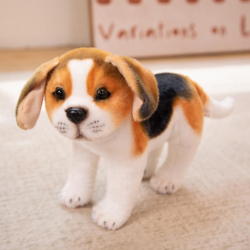 New Dalmatians Dog Plush Toy Cute Stuffed Realistic Beagle Spotted Puppy Doll Home Decor High Quality Kids Birthday Gift